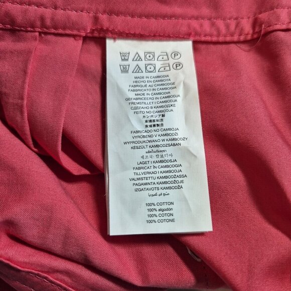 Michael Kors Shorts Womens Size 10 Salmon Pleated Front Pockets Bermuda 42 - Picture 9 of 9